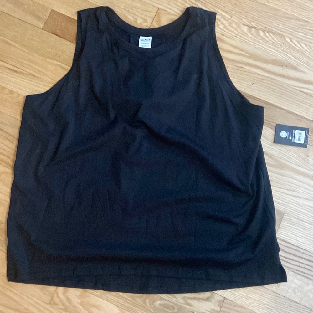 NWT Avia Women’s Athletic Tank Top. Black. Sz. 3X